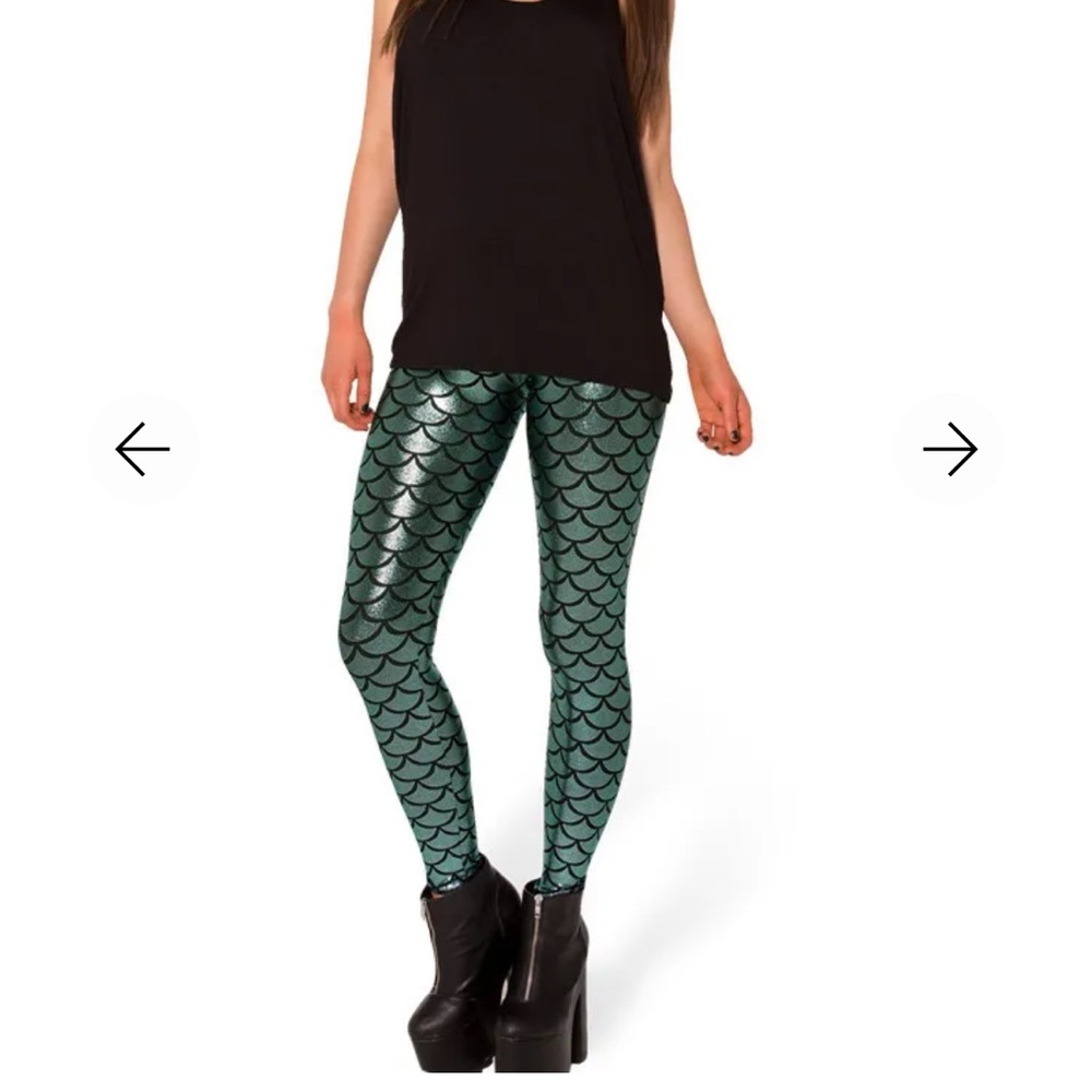 Blackmilk Clothing Mermaid Leggings